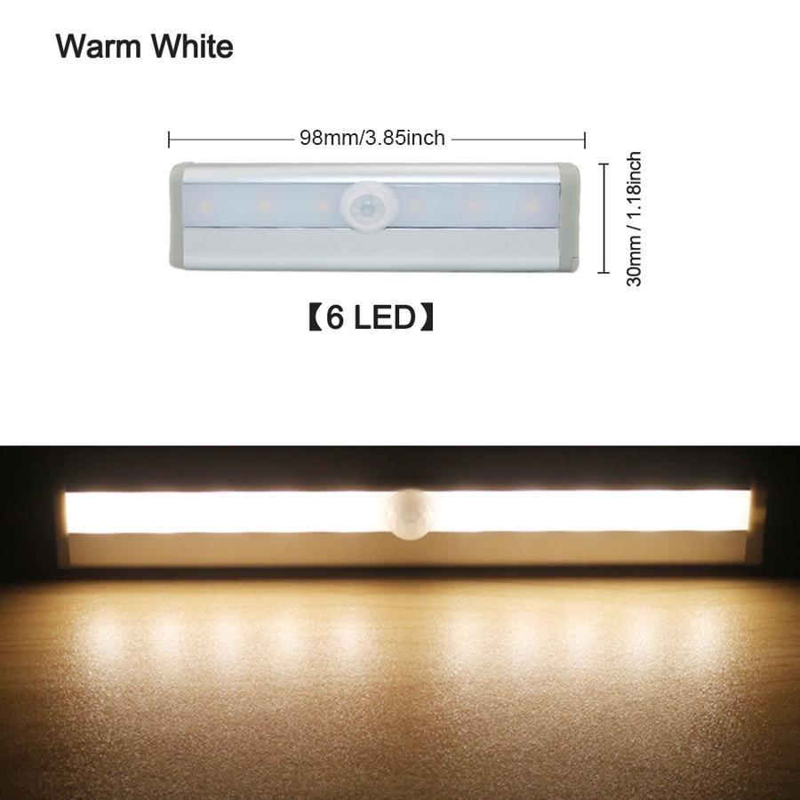 Motion-Sensor LED Cabinet Light
