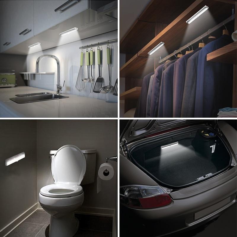 Motion-Sensor LED Cabinet Light