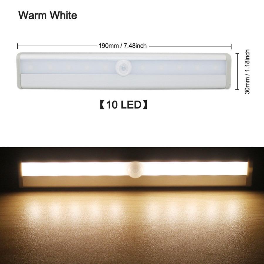 Motion-Sensor LED Cabinet Light